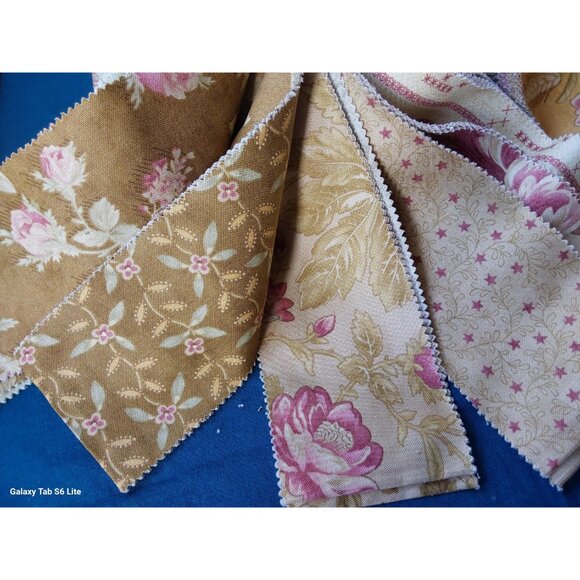 Moda Wild Rose jelly roll by Blackbird Designs cotton floral prints 40 fabrics - Picture 7 of 10